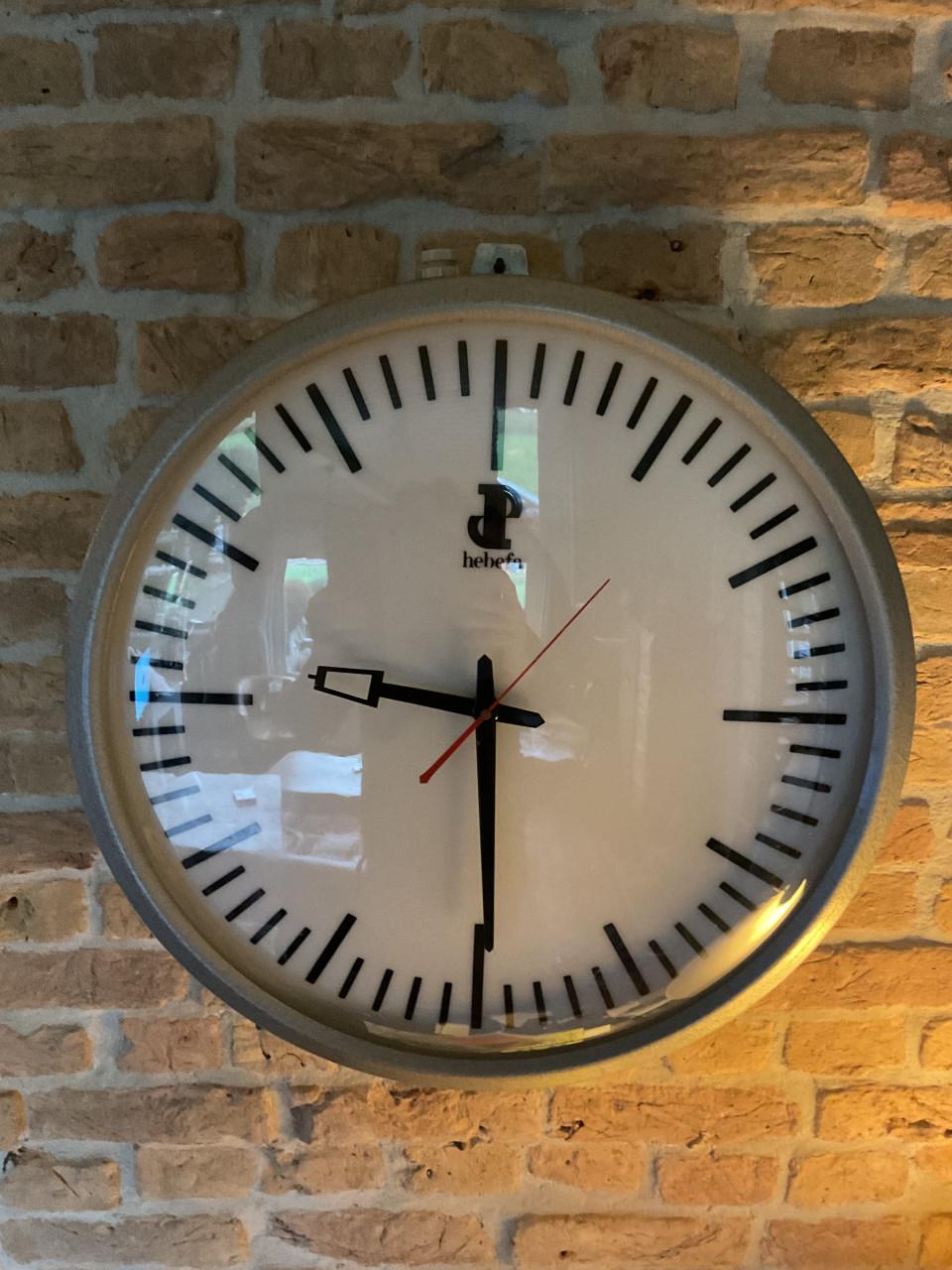 Originele stationsklok