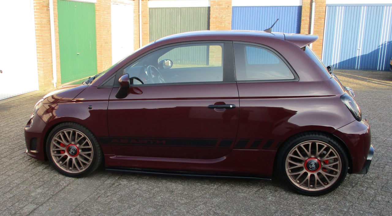 Fiat 500 Abarth  Maserati uitvoering(replica)   180pk, Nieuwe APK