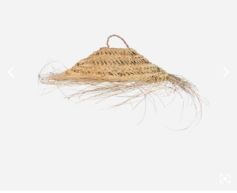Leuke Ibiza lampenkap zeegras NIEUW