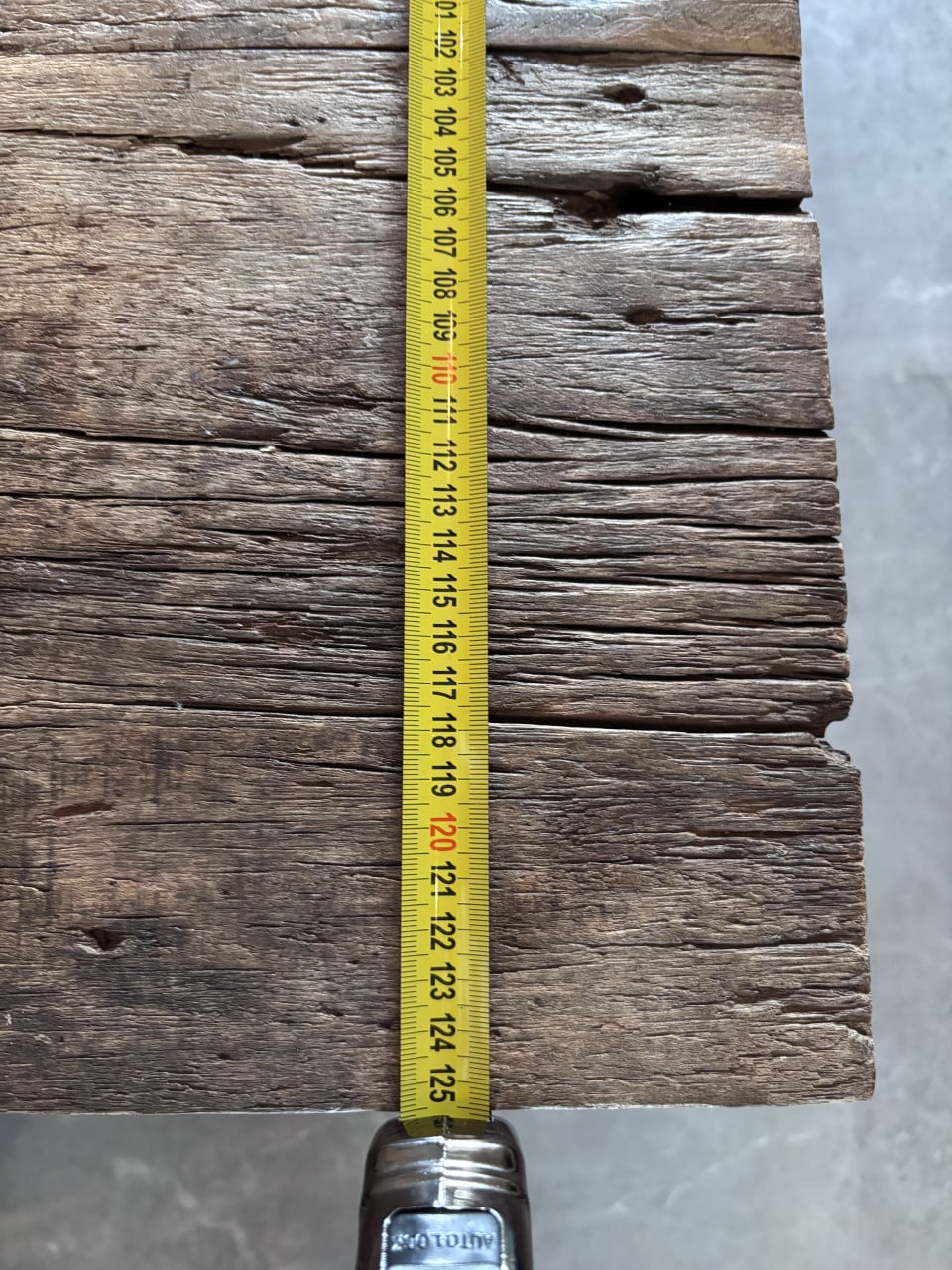 Wagonhouten salontafel