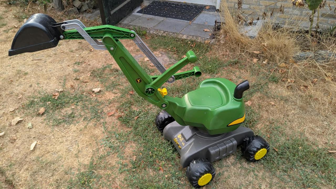 John Deere kinder zitgraafmachine