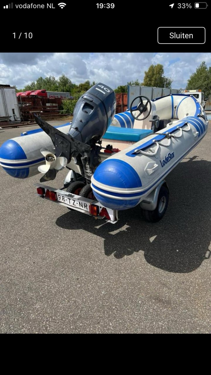 Boot inclusief Trailer | motor |