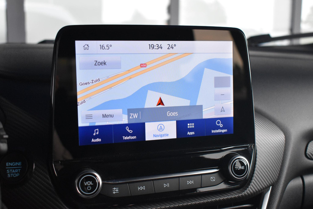 Ford Puma 1.0 ecoboost hybrid st-line | half-leder | navigatie | apple carp