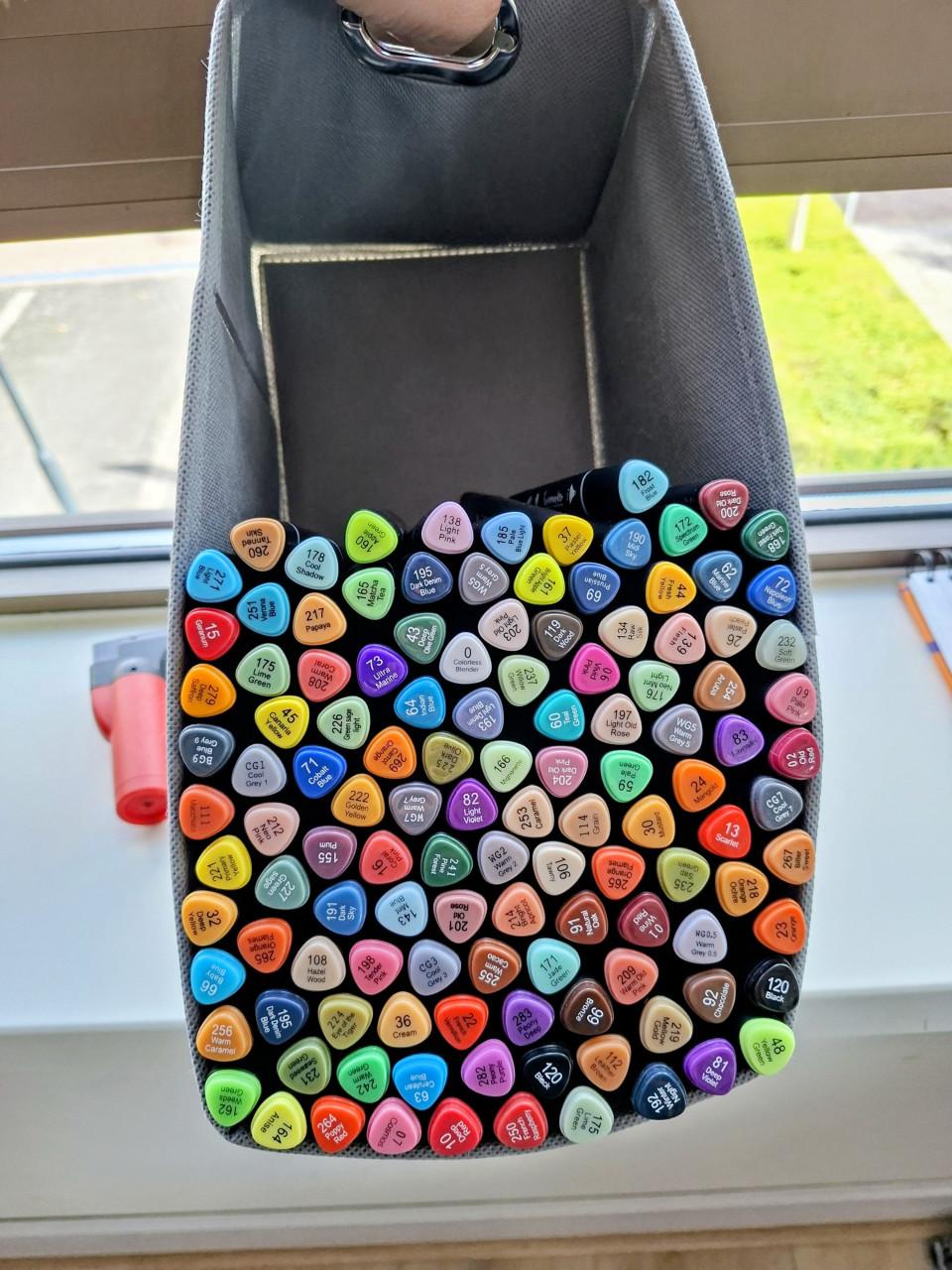 Decotime alchol markers