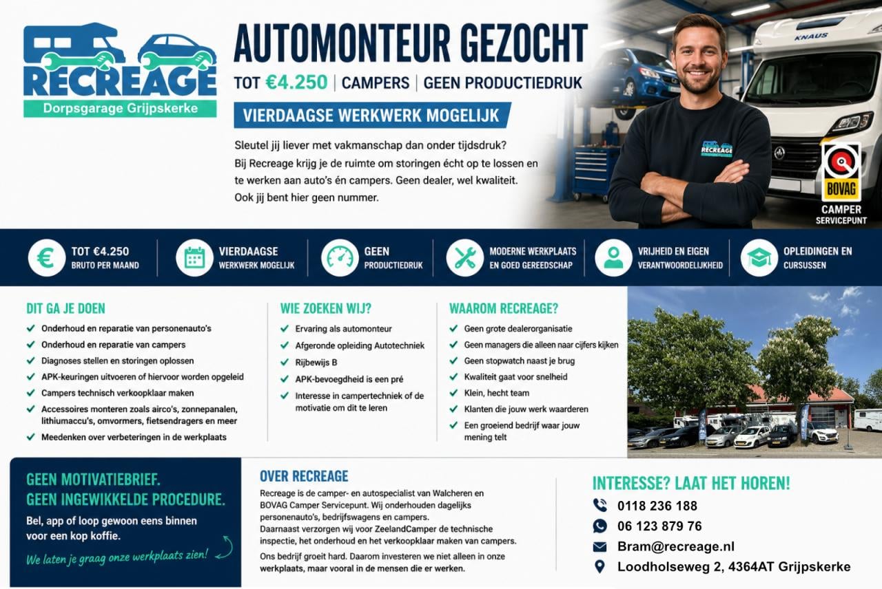 Monteur gezocht! 🚗 Hyundai i20 1.2i i-Motion |