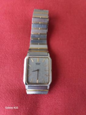 Horloge Seiko heren met stalen band