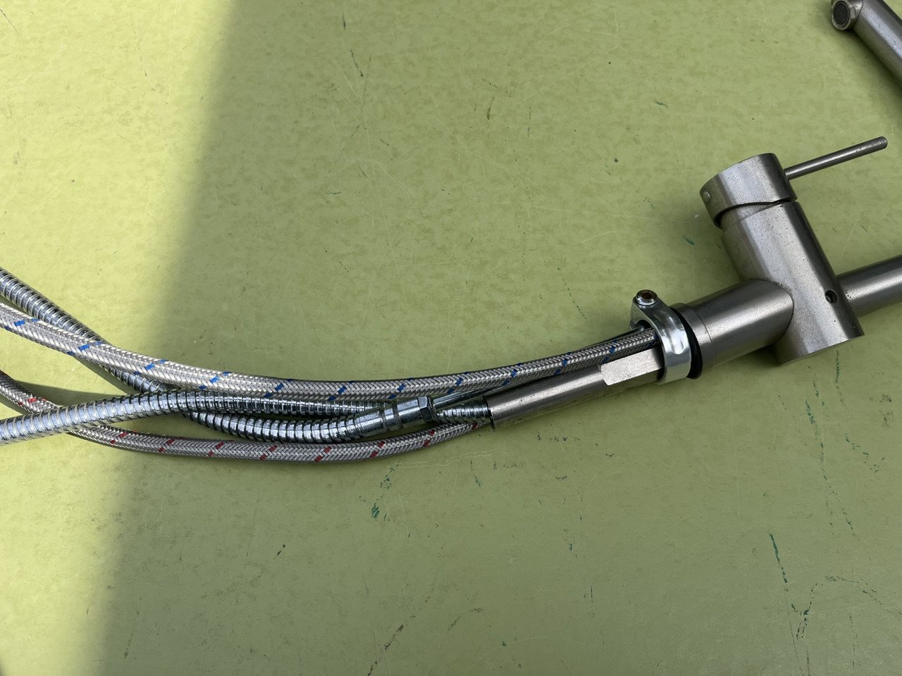 Keukenkraan met uittrekbare handdouche