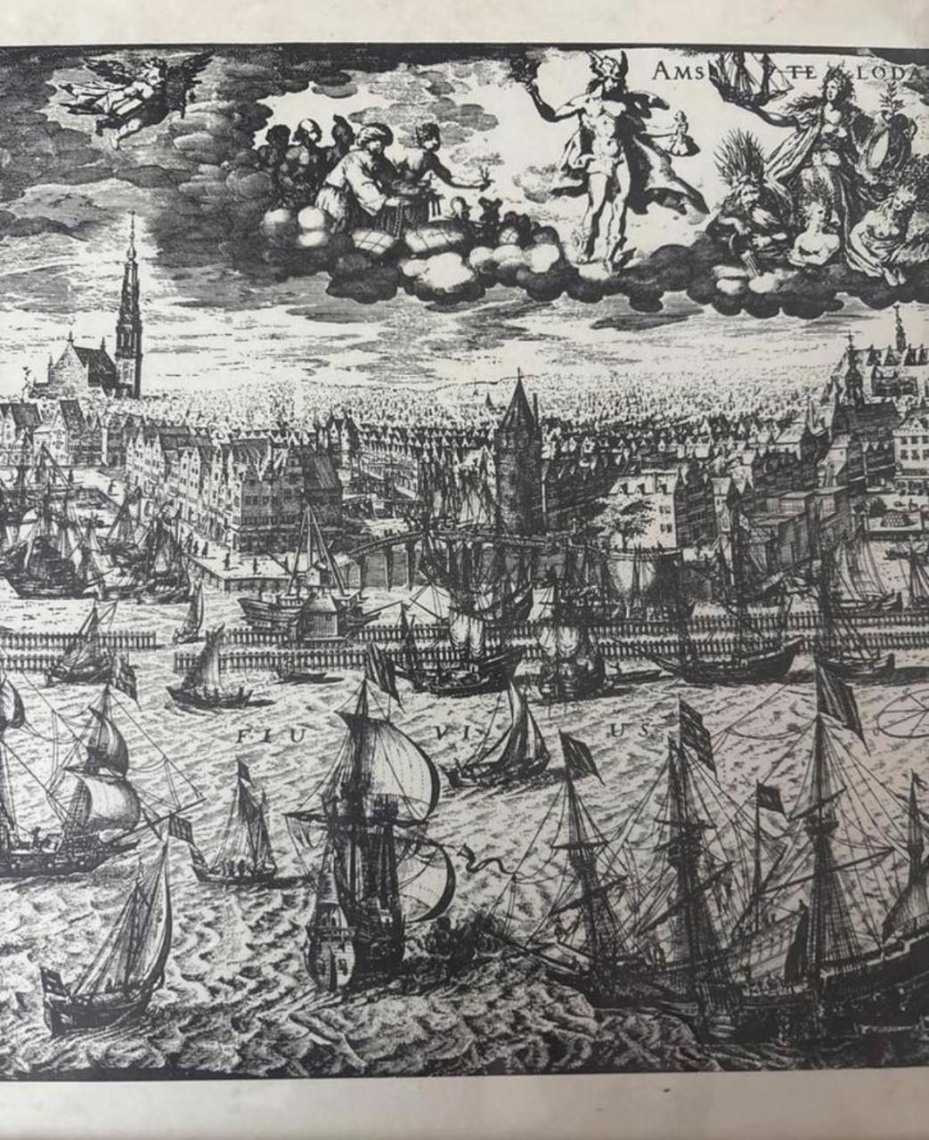 Groot Amsterdams stadsgezicht vanaf het IJ