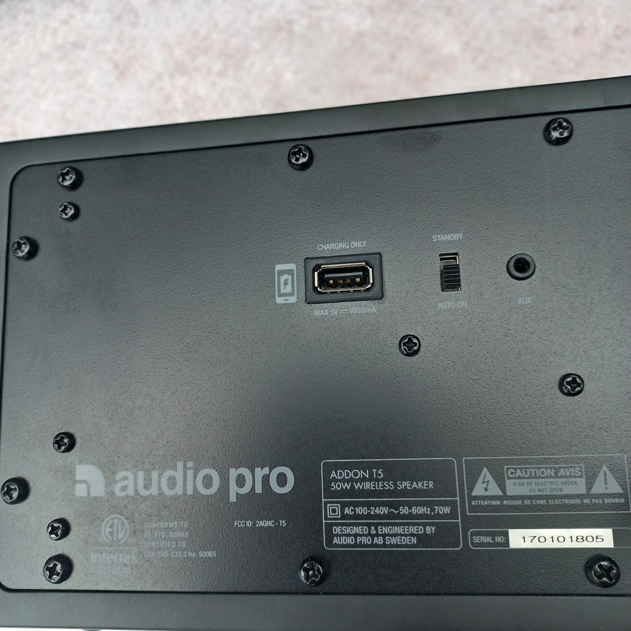 Audio Pro Pro Addon T5 - Zwart.