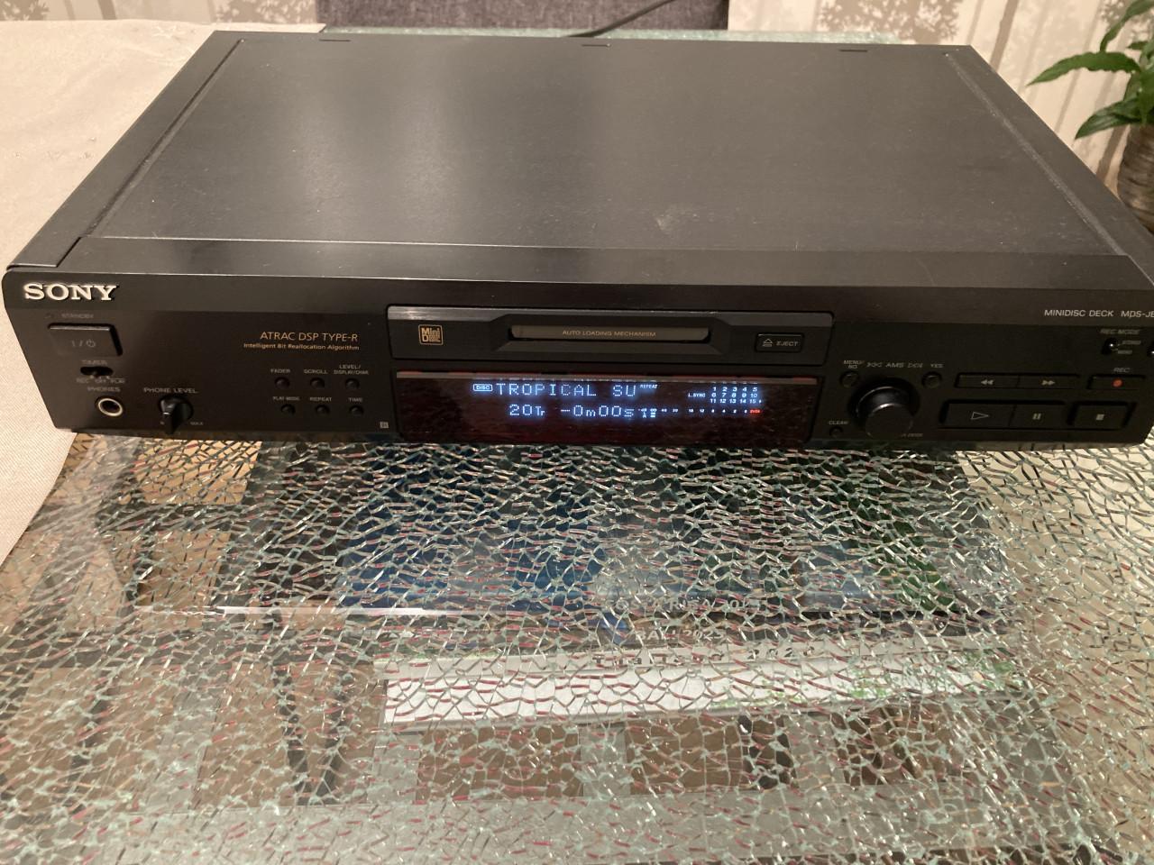 SONY Minidiscdeck MDS- JE530
