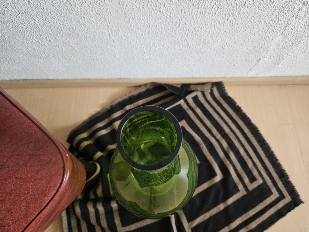 Grote groene vaas