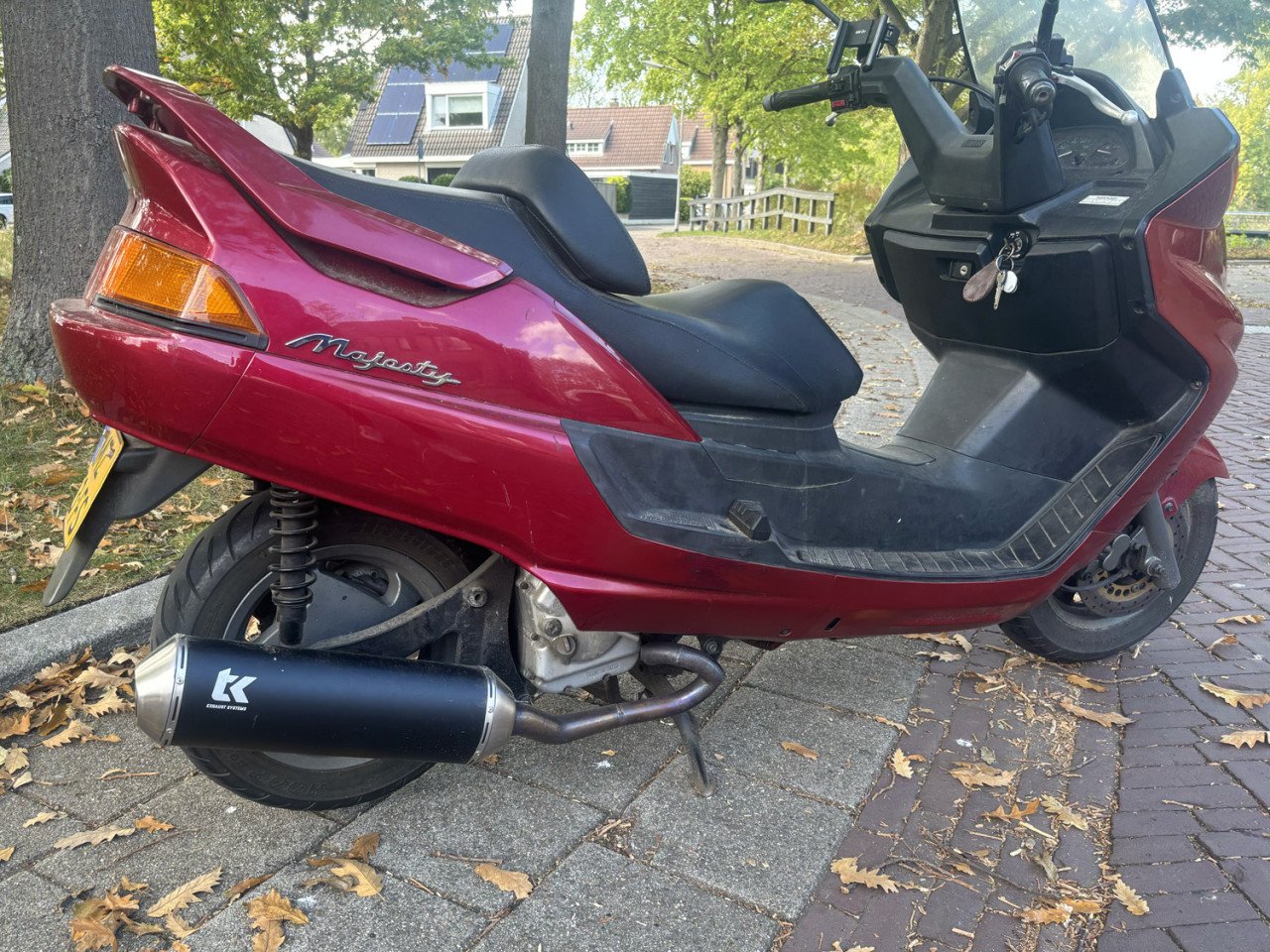 Yamaha Majesty 250 met 28.300km - rijdt perfect