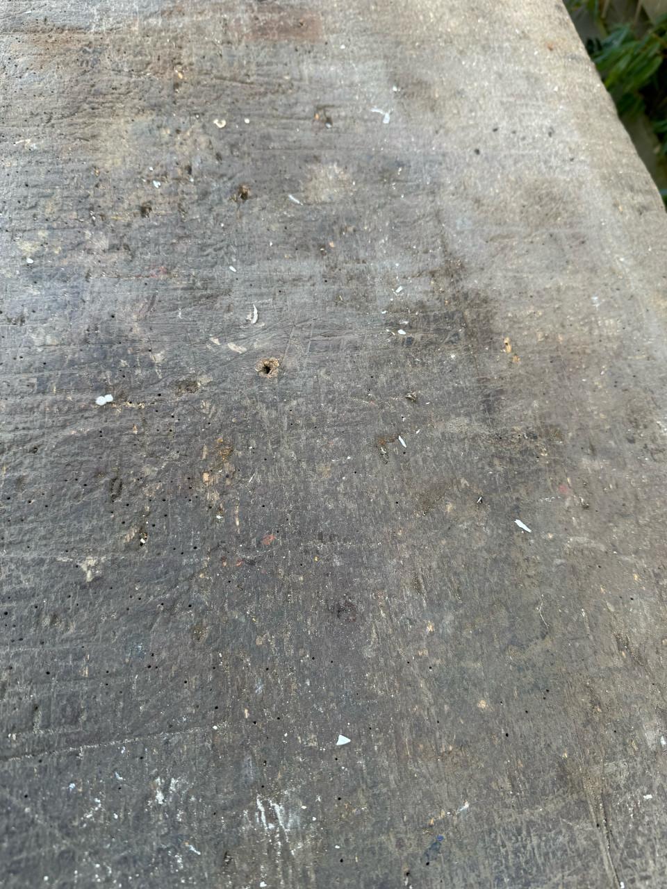 Authentieke werkbank