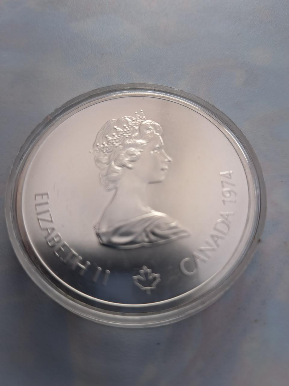 10 dollar proof sterling zilver in capsule indean