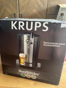Krups Beertender nieuw!