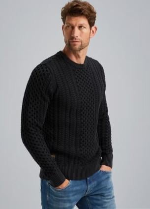 TRUI PME LEGEND ZWART NIEUW XL KERST KABELPATROON