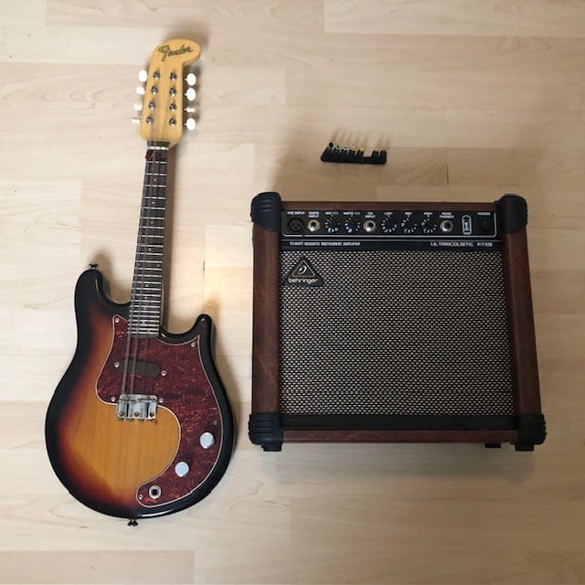 Elektrische mandoline Fender incl. versterker
