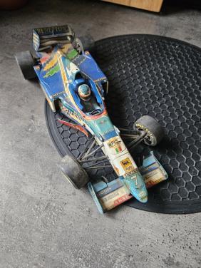 Mooie blikken Benetton Renault B 197/1997 formule 1 auto