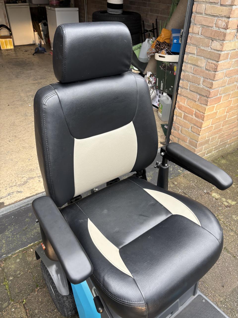 Scootmobiel Galaxy Excel 2 4 wielen Blauw