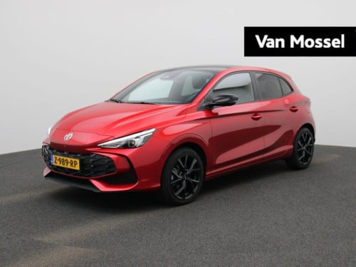 MG 3 mg3 hybrid+ 1.5 hybrid luxury 17'' velgen | zwart dak & spiegels | pri