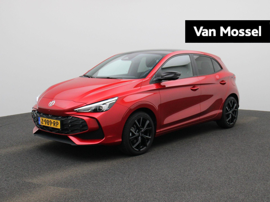 MG 3 mg3 hybrid+ 1.5 hybrid luxury 17'' velgen | zwart dak & spiegels | pri