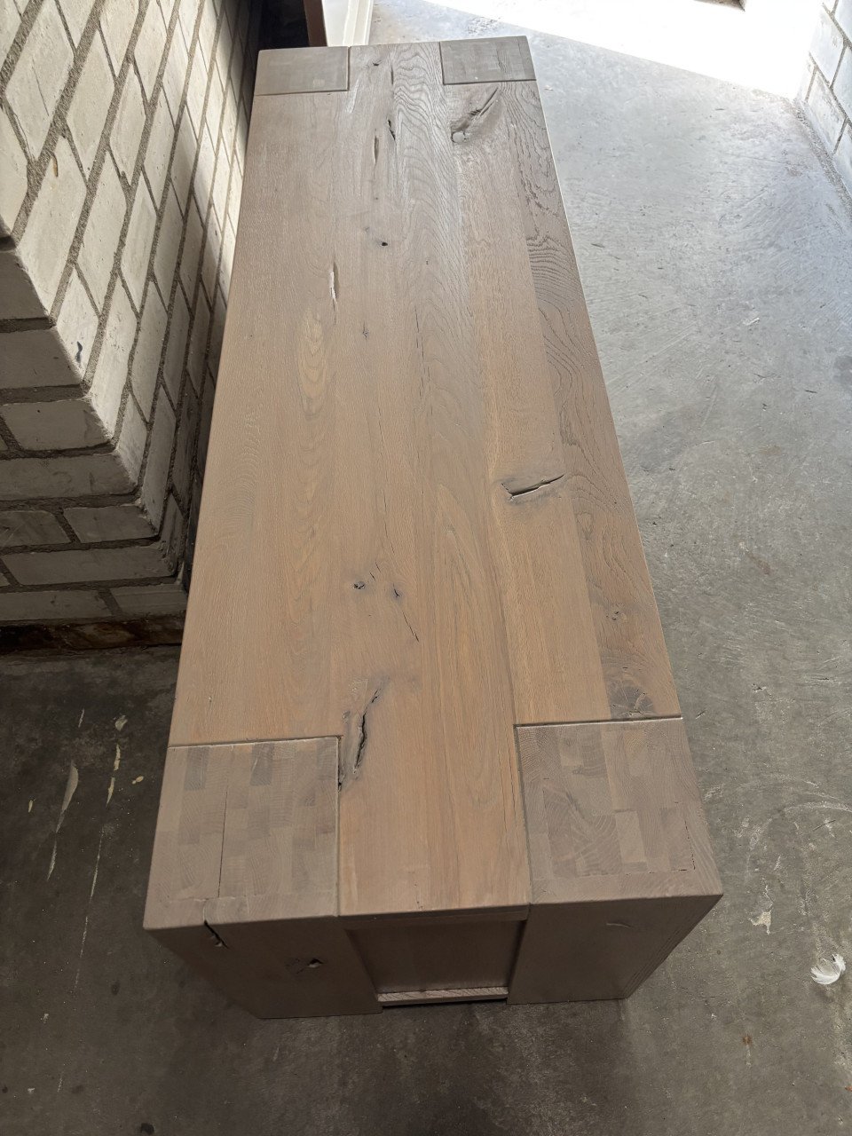 Tv meubel echt hout