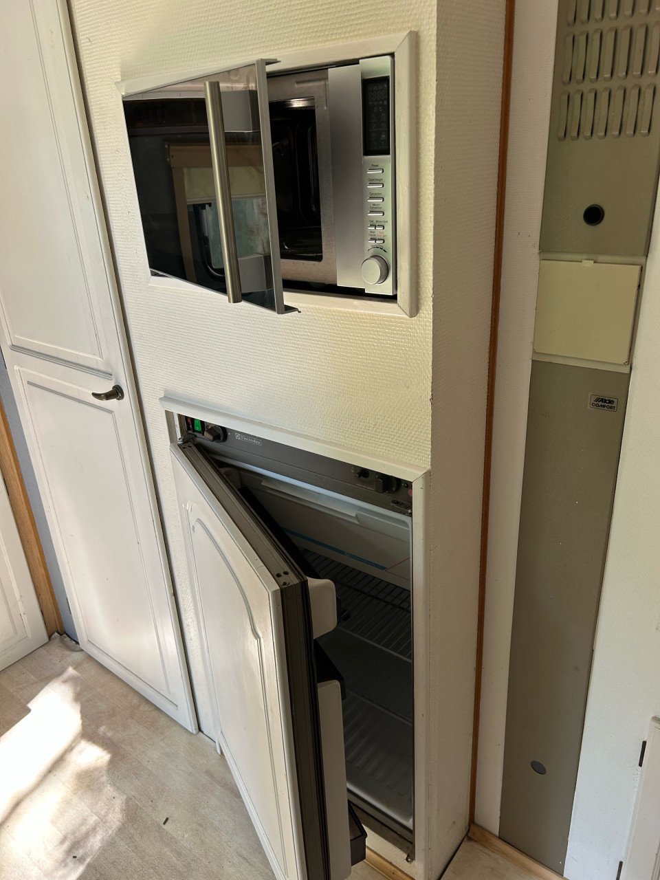 Fijne grote caravan