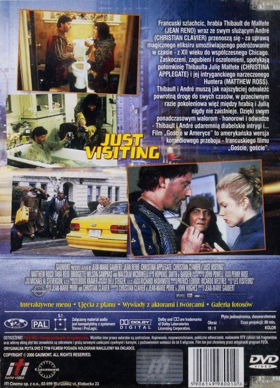 DVD Just visiting ( 1 keer bekeken)