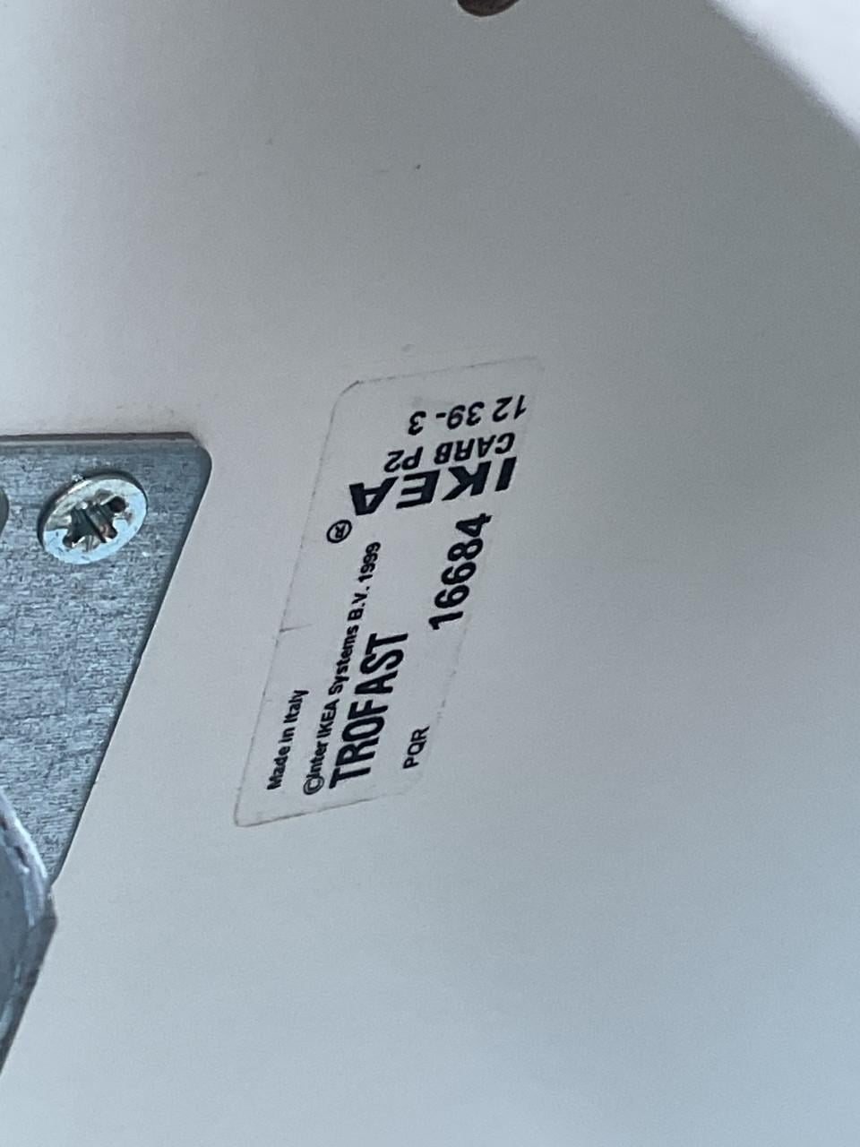 IKEA trofast hangkast wit