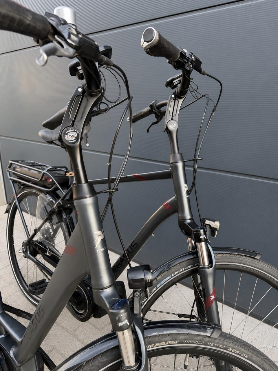 Set Pegasus Opero E8F middenmotor elektrische fietsen
