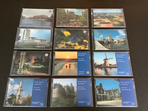 Nederland, FDC jaarsets periode 1987- 1998.