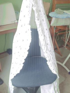 Te koop mooi hemeltje en dekbedhoesje.(nieuw).