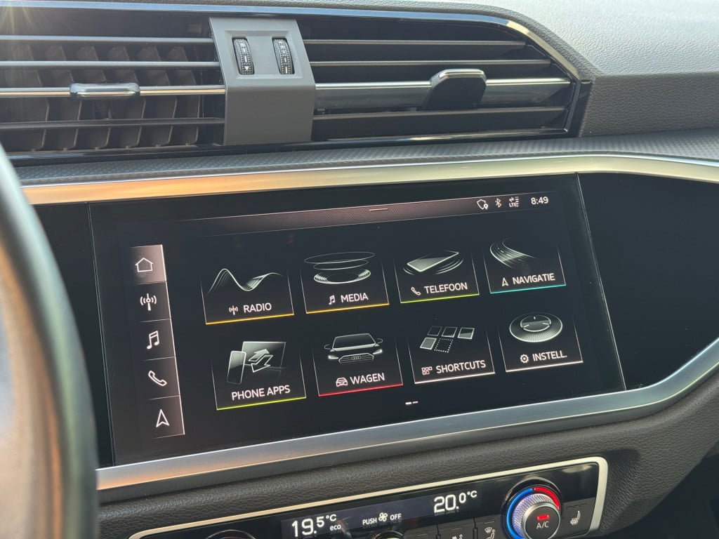 Audi Q3 sportback 35 tfsi pro line * camera * leer * carplay * black pack