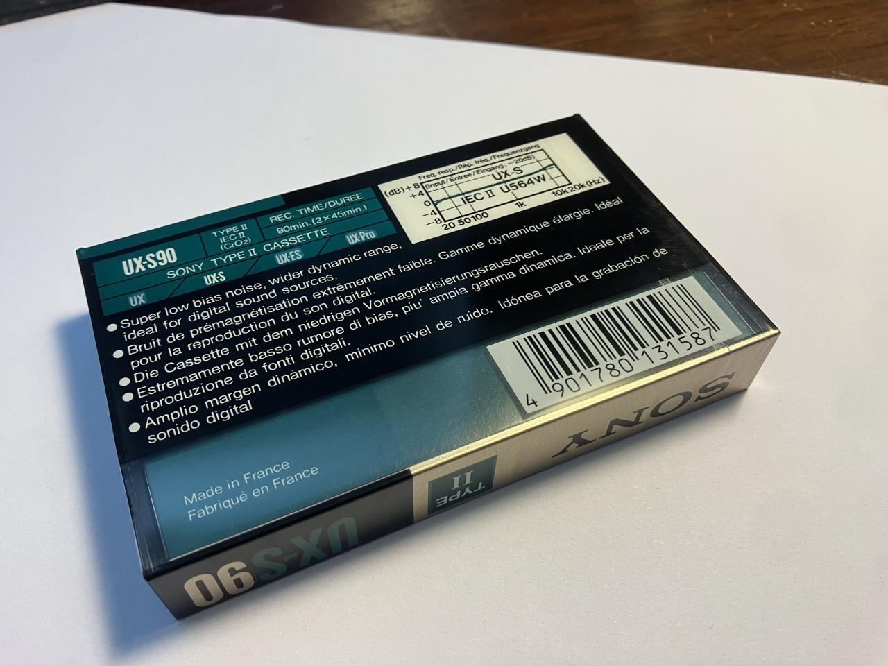 4x muziekcassettes gesealed Sony Metal-XR90 That's MG-X90 e.a.