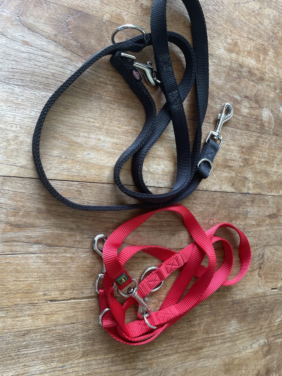 2 nieuwe lange hondenriemen