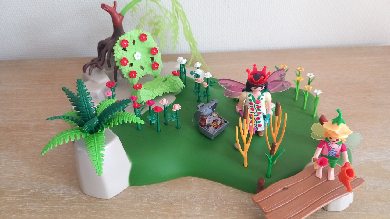 Playmobil bloementuin met elfjes setnr 4199