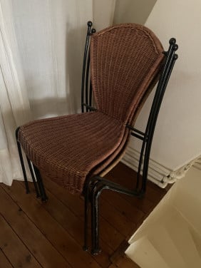 5 Eettafel stoelen