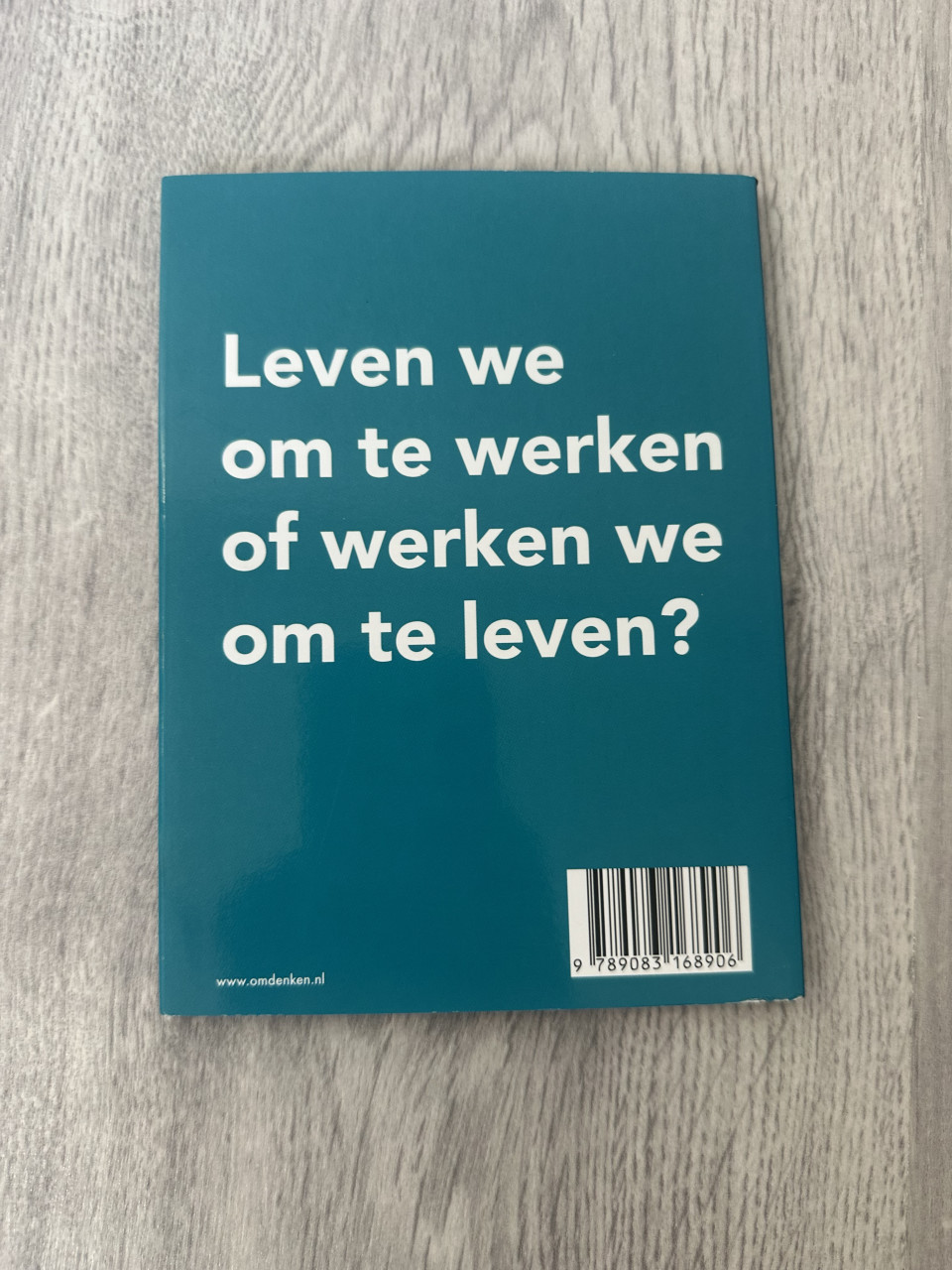 Boekje Omdenken op het werk