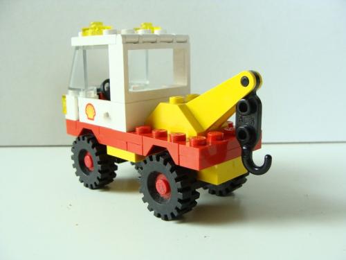 Lego 6634 Shell auto & 6628 Shell hijstruck