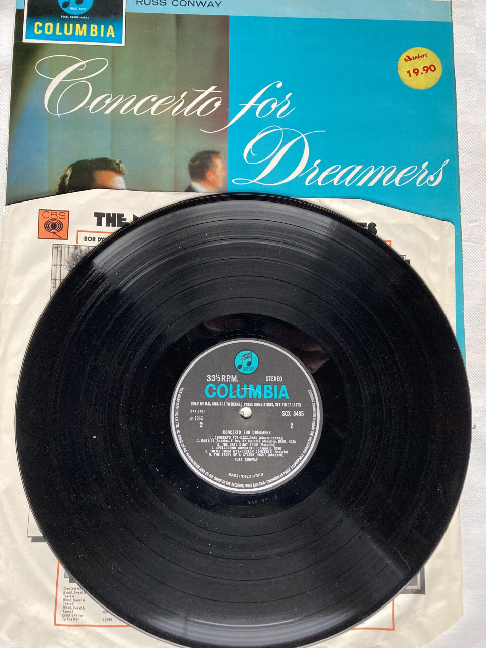 LP Russ Conway Concerto for Dreamers SCX 3435 EMI