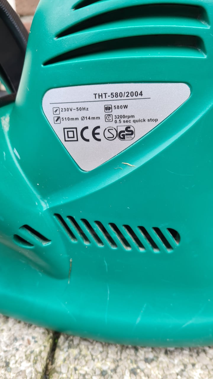 Heggenschaar merk TOP CRAFT- 220V-580W
