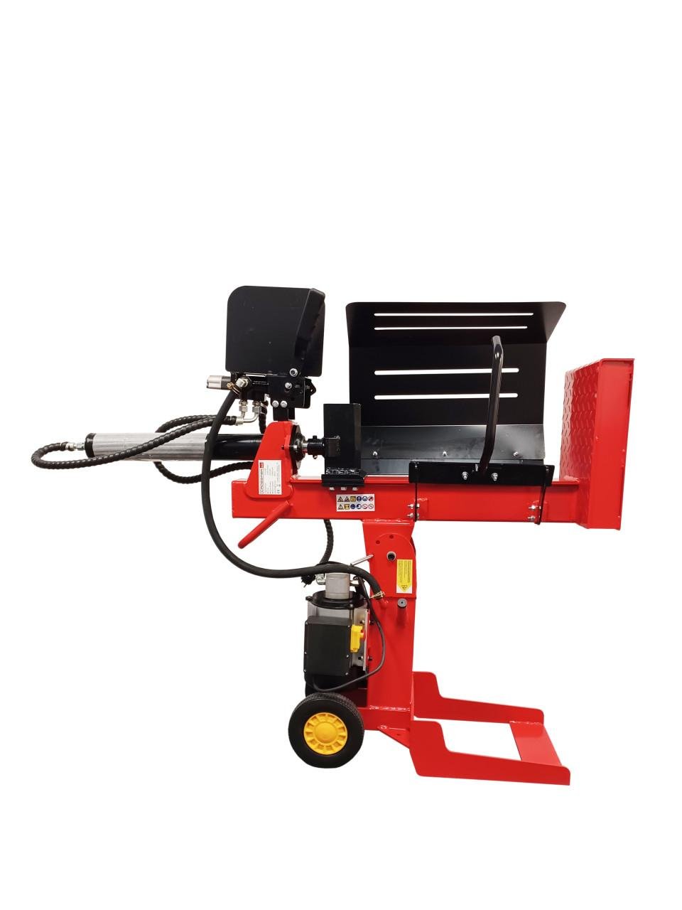 Houtklover, houtkliever, kliefmachine, kliever 8TO staand of liggend