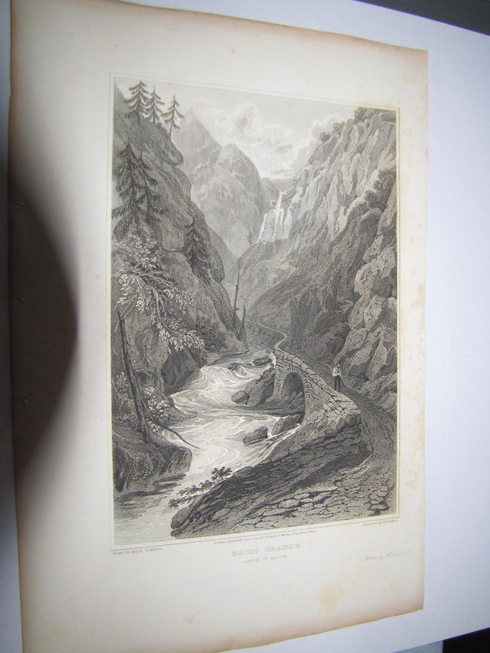 Diverse gravures door Wilam Beattie M.D. Jaartal 1835.