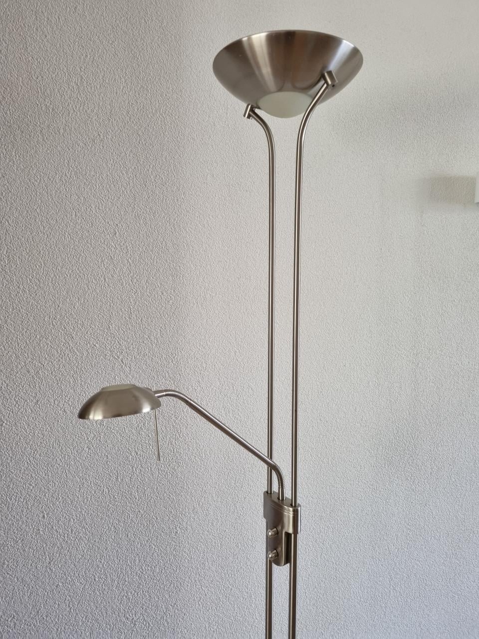 Vloerlamp rvs