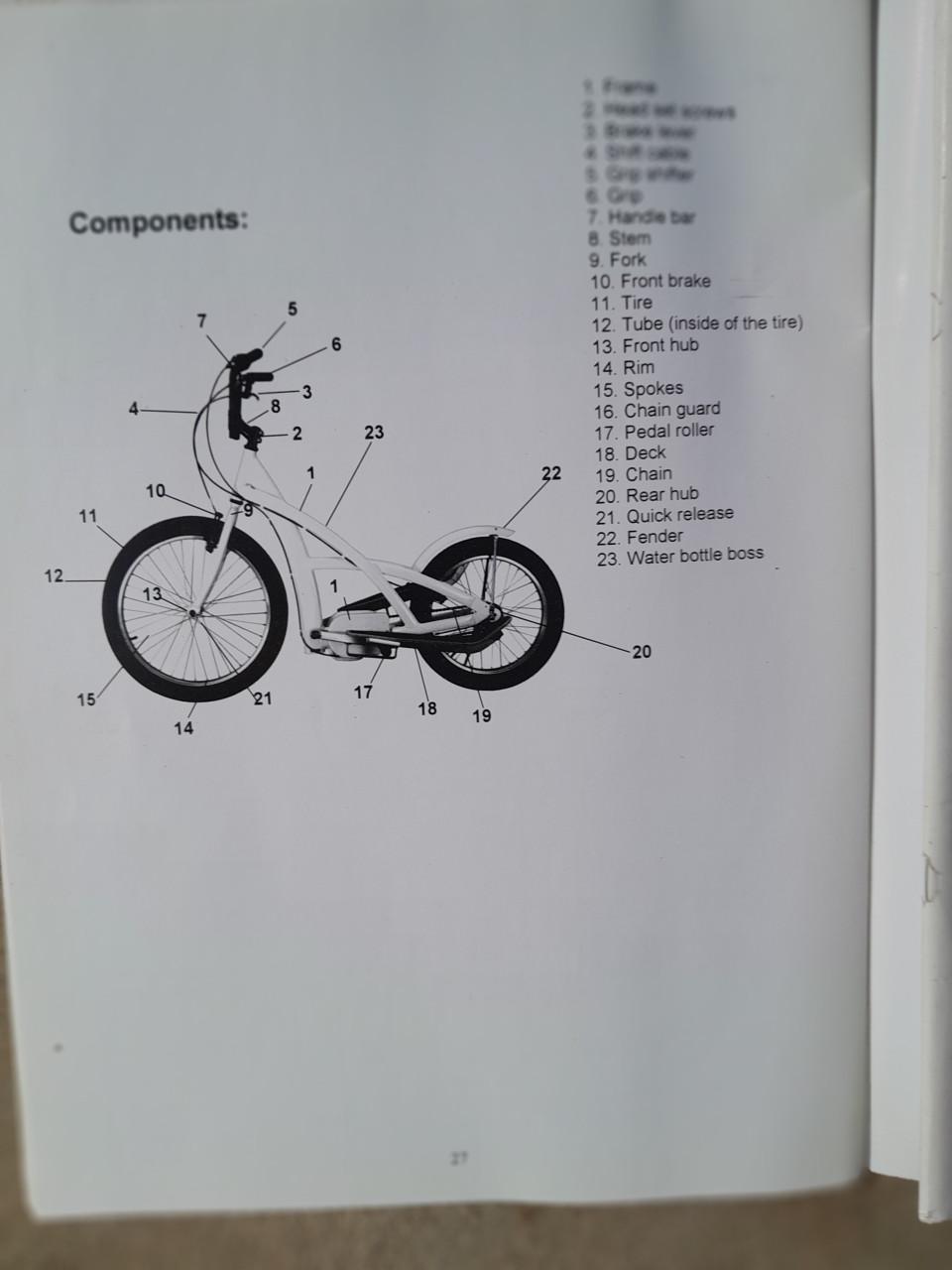 Z.g.a.n stepperbike Longway sport 7 versn