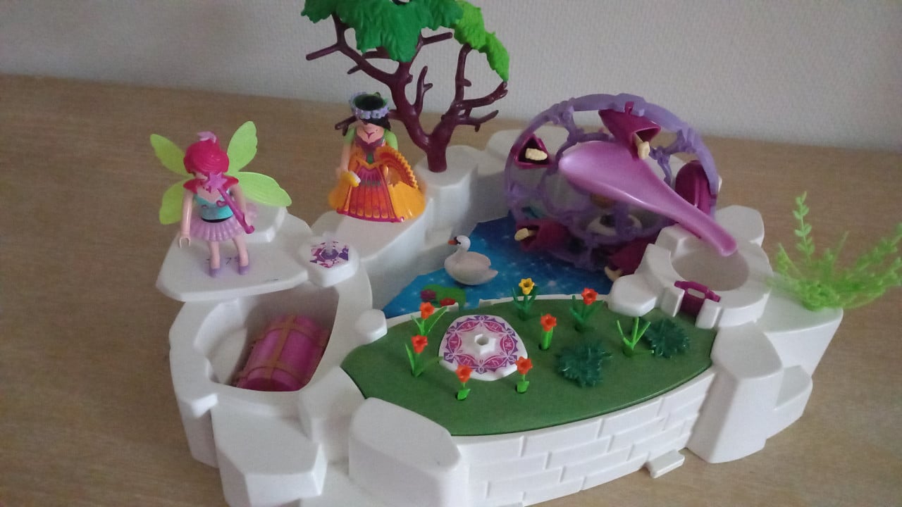 Playmobil prinsessetuin met groeiende bloemen set5475