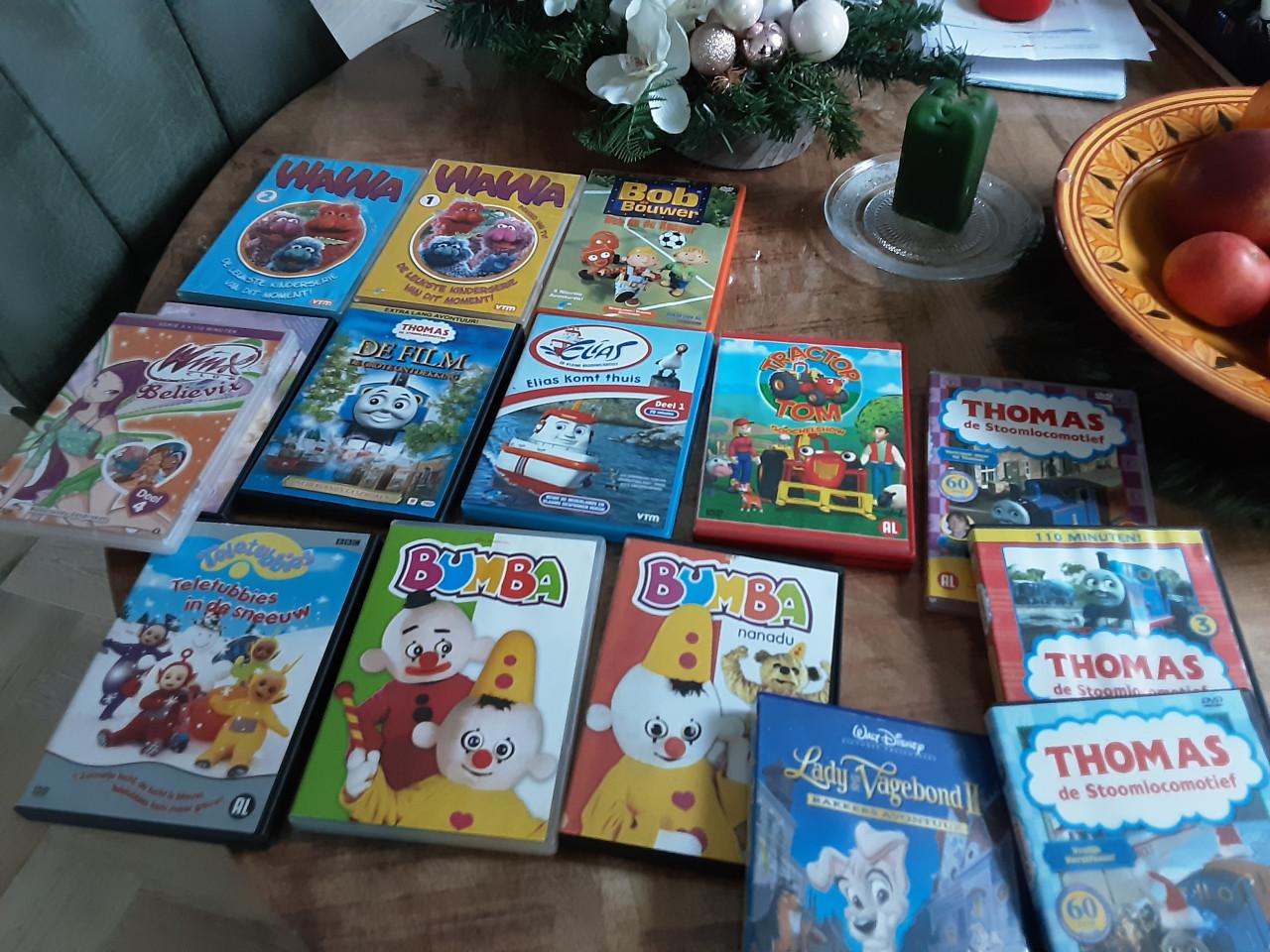 15 kinder DVDs