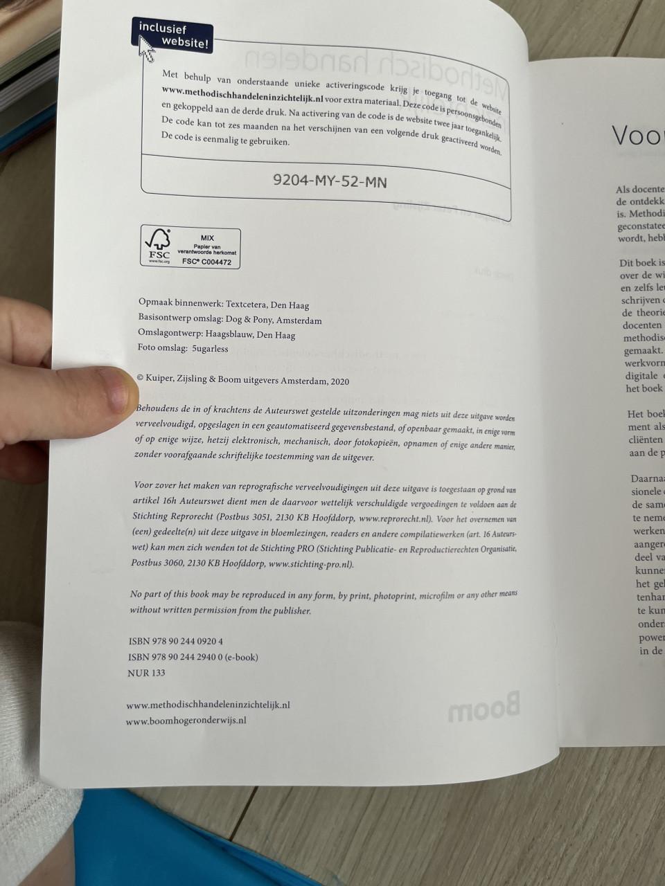 Methodisch handelen inzichtelijk – 3e druk