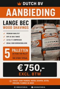 🐴 AANBIEDING – LANGE BEC PREMIUM HOUTKRULLEN 🐄
