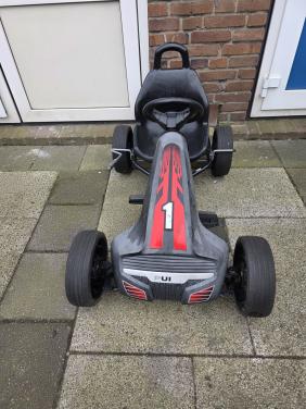 Trap Skelter formule 1 met handrem voor kinderen-zwart